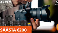 Osta Sony FX30 koos valitud Sony objektiivi või mälukaardiga ja säästa 200€