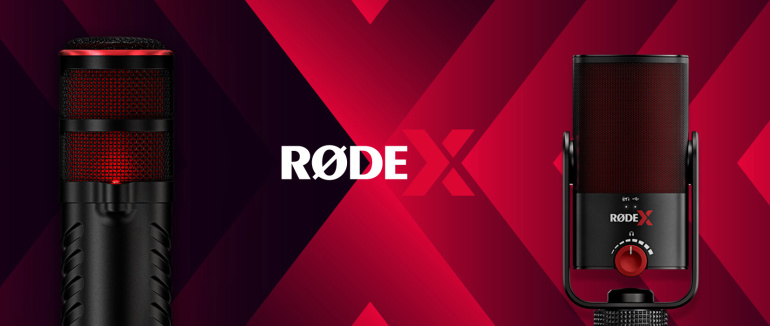 RØDE X on uus tooteseeria eelkõige mänguritele ja sisuloojatele