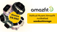 Photopoint soovitab: Huami Amazfit nutikellad on müügil talvehinnaga alates 59,99€