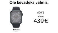 Apple Watch 8 nutikell on müügil talvise soodushinnaga