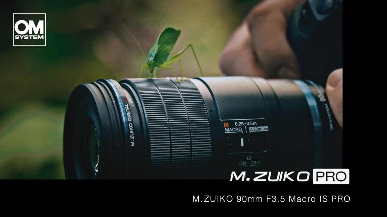 OM System M.Zuiko Digital ED 90mm f/3.5 Macro IS Pro