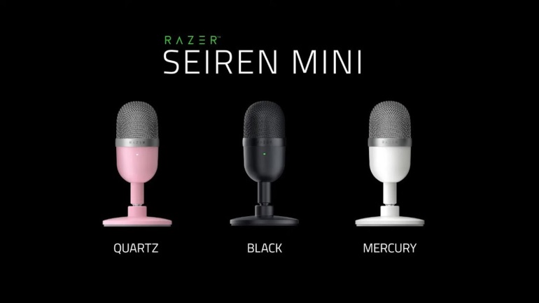 Razer Seiren Mini mikrofon – suur heli, kompaktses kestas