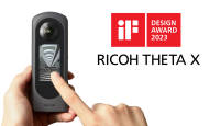 360° fotosid ja videoid jäädvustav Ricoh Theta X teenis maineka disainiauhinna