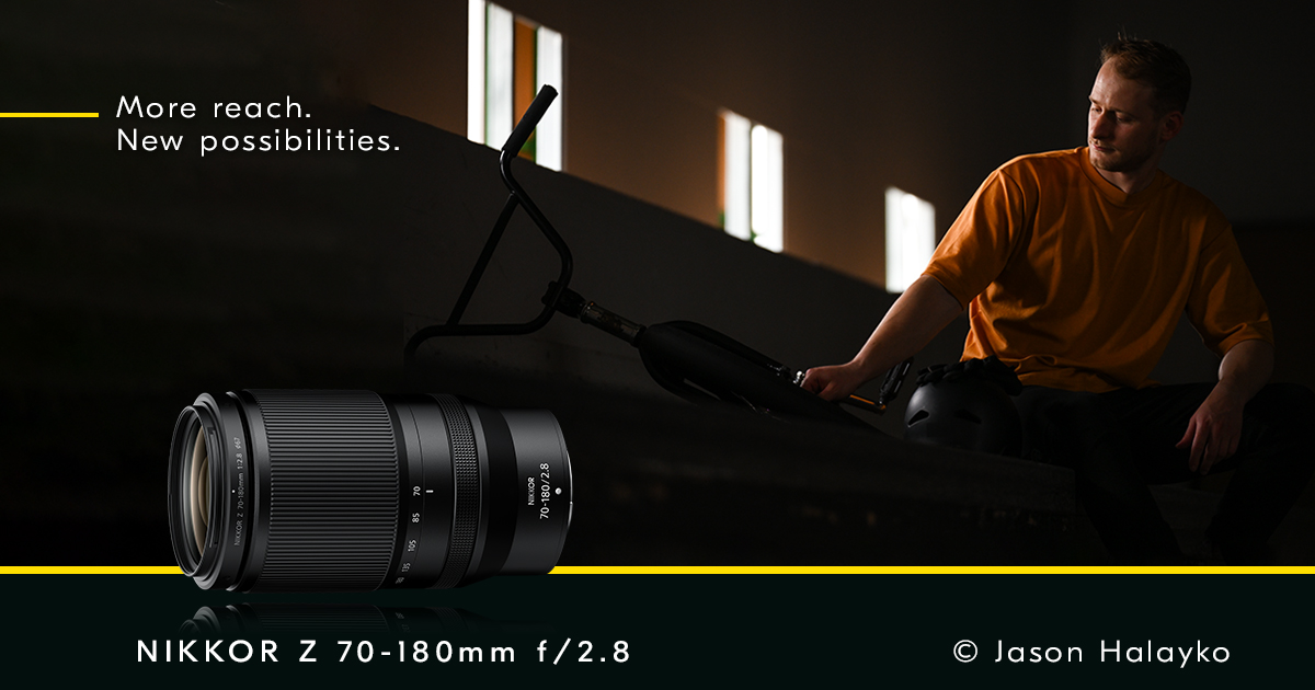 Nikon Nikkor Z 70-180mm f/2.8 objektiiv
