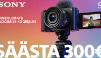 KUNI 10. SEPTEMBER: Sony ZV-E1 täiskaader hübriidkaamera on lausa 300€ soodsam