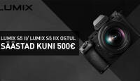 Populaarse Panasonic Lumix S5 II seeriaga säästad kuni 500€