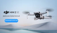 Suvehinnaga DJI Mini 2 SE pisikese drooni abil jäädvustad elamused lenneldes