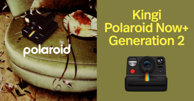 KINGIIDEE: Polaroid Now+ (Gen 2) kiirpildikaamera on talvise soodushinnaga