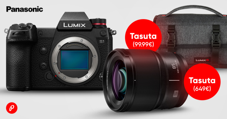 Panasonic Lumix S1 on sõgedalt soodne + kingituseks portreeobjektiiv ja õlakott
