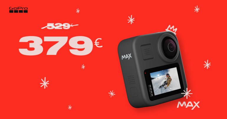 JÕULUDIIL: 360° vaateid jäädvustav GoPro MAX on lausa 150€ soodsam