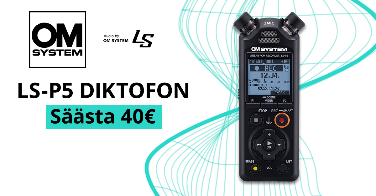 OM System diktofon LS-P5 Kit