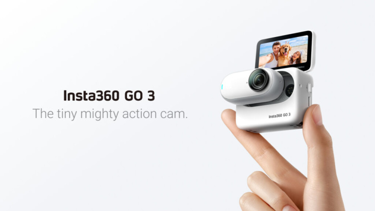 Insta360 GO 3 seikluskaamera on väiksem kui Sinu pöial