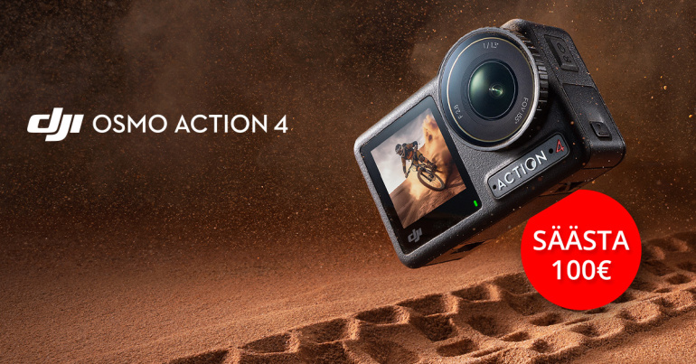 DJI Osmo Action 4 on kaamera, mis ei pelga mitte midagi