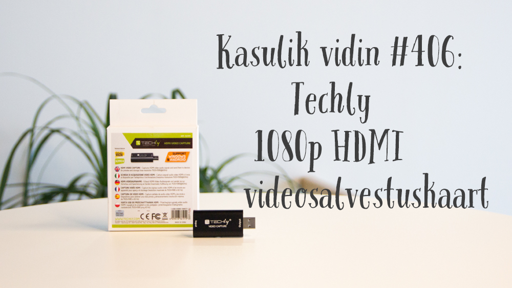 Techly 1080p HDMI videosalvestuskaart