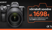 KUNI 29. VEEBRUAR: Sony a7 III on super hinnaga ja võimalus 300€ lisaallahindlust saada!