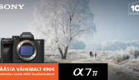 KUNI 29. VEEBRUAR: Sony a7 IV on võrratu hinnaga ja võimalus 400€ lisaallahindlust saada!