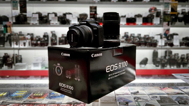 Alustavale fotohuvilisele sobiv Canon EOS R100 on kevadhinnaga