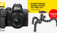 Nikon Z50 II ostul saad kingituseks 179€ väärt statiivikomplekti