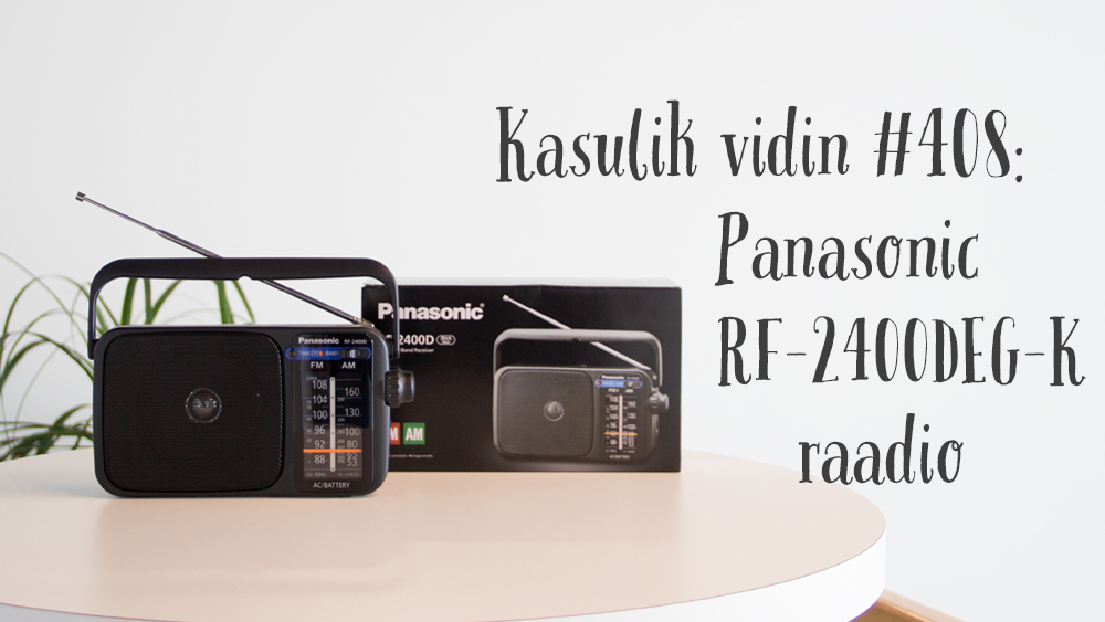 Panasonic RF-2400DEG-K raadio