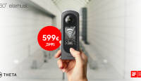 360° fotosid ja videoid jäädvustav Ricoh Theta X on 12. jaanuarini 200€ soodsam