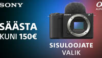 Telli Sony ZV-E10 II koos valitud lisatarvikuga ja säästad kuni 150€