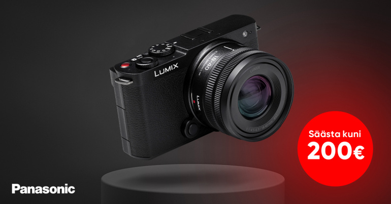 Komplektobjektiiviga Panasonic Lumix S9 ostul säästad kuni 200€