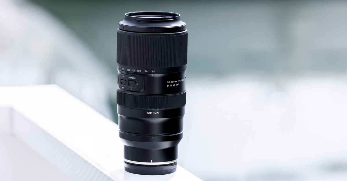 Tamron 50-400mm f/4.5-6.3 Di III VC VXD