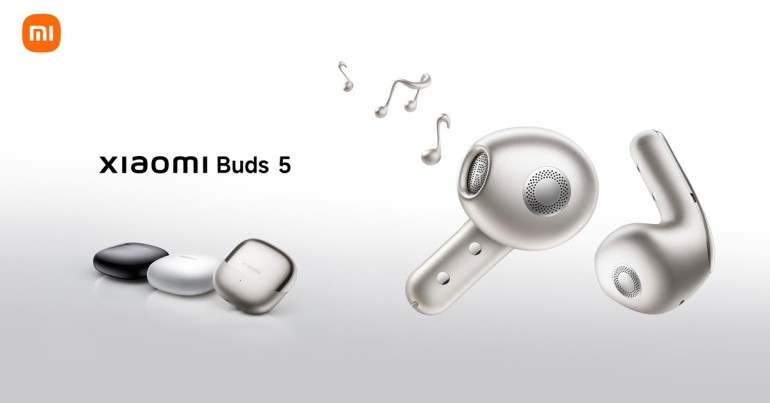 Xiaomi Buds 5 on mürasummutuse ja Hi-Fi heli täiuslik kooslus