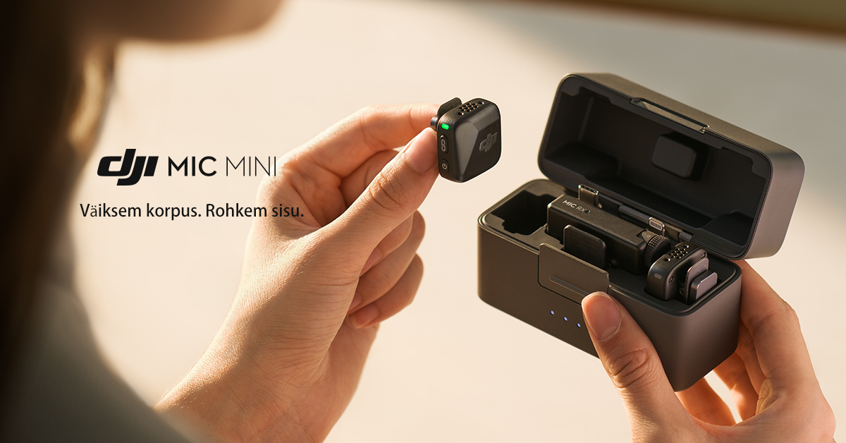 DJI Mic Mini laenutamine