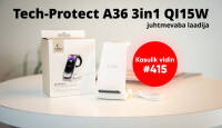 Kasulik vidin #415: Tech-Protect A36 3in1 QI15W juhtmevaba laadija