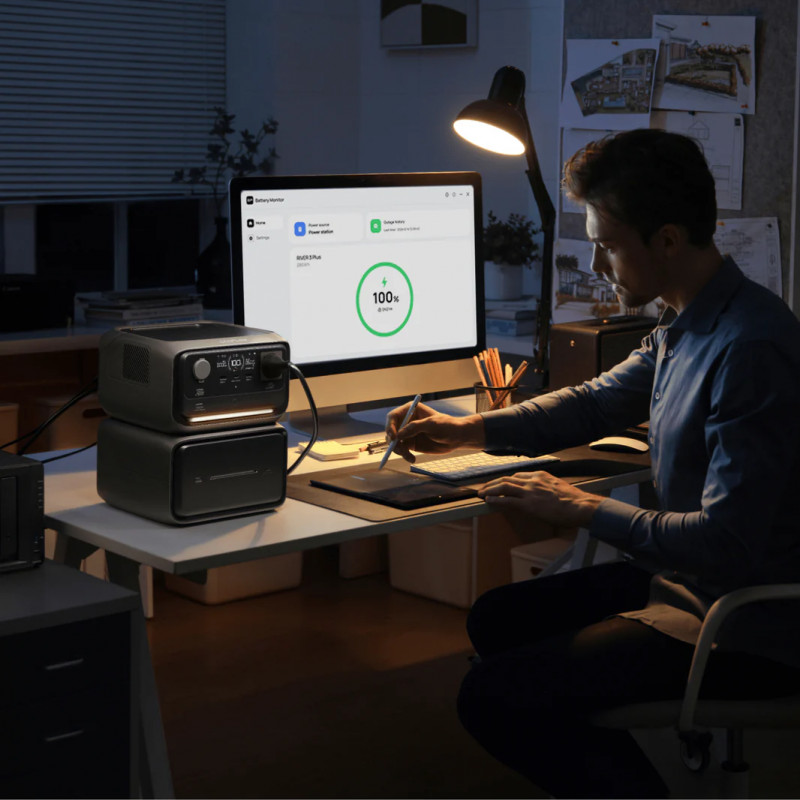 EcoFlow akujaam RIVER 3 Max Plus