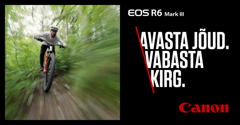 Vaheta enda vana kaamera Canon EOS R6 Mark III vastu ja säästad 200€