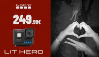 Pisi-seikluskaamera GoPro LIT Hero on müügil talvehinnaga 249,99€